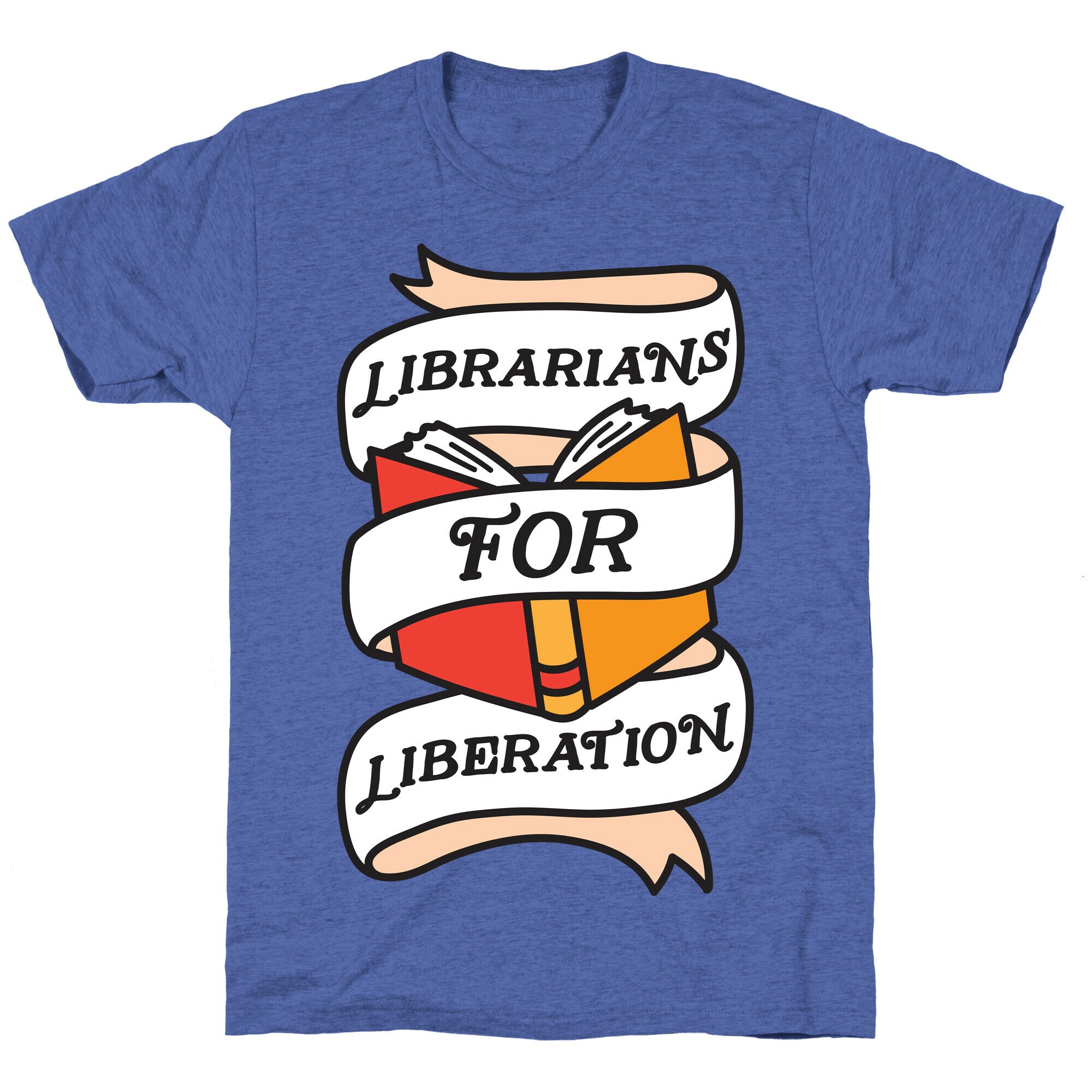 Librarians For Liberation Unisex Triblend Tee